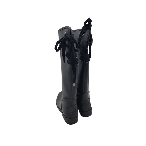 Coach Black Rubber Tristee Rain Boots - Picture 3 of 13